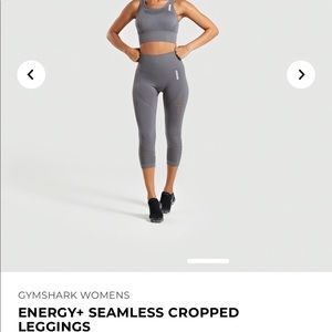 ❌SOLD❌ 
🆕Gymshark Energy+ Seamless Cropped Leggings